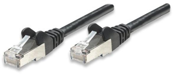 Intellinet Patch kábel Cat5e SFTP 5m čierny,  cca