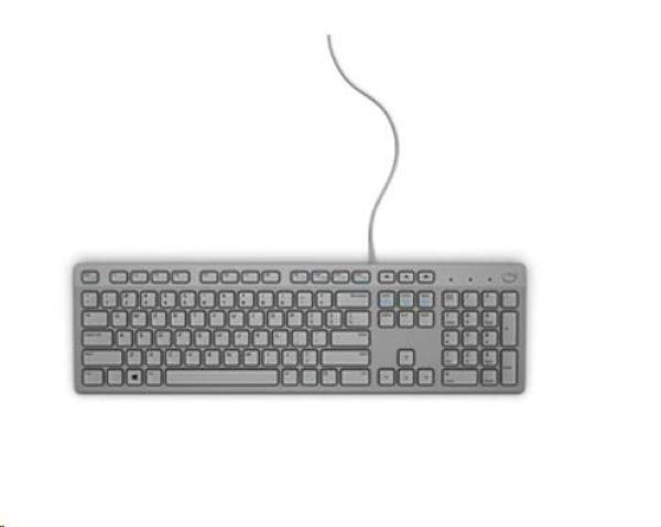 Dell KB216/ Drôtová USB/ US layout/ Sivá