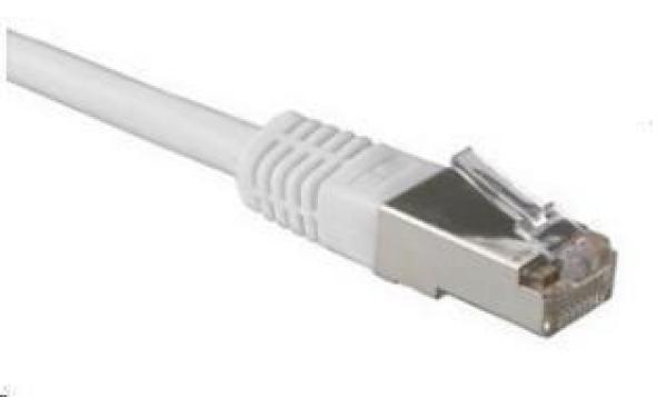 Solarix 10G prepojovací kábel CAT6A SFTP LSOH 0, 5 m sivý,  odolný proti zasekávaniu C6A-315GY-0, 5MB