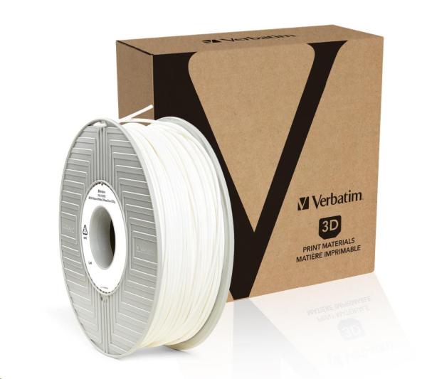 VERBATIM Filament pre 3D tlačiarne BVOH 2.85mm,  69m,  500g biela (malý kotúč)