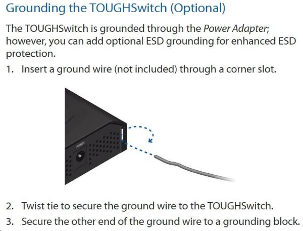 UBNT EdgeSwitch 5XP PoE [náhrada za ToughSwitch TS-5-POE,  5x Gigabit POE porty,  24V]3