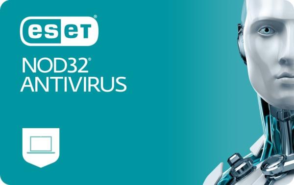 ESET NOD32 Antivirus pre 1 zariadenia,  predĺženie i nová licencia na 2 roky