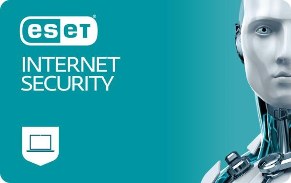 ESET Internet Security pre 2 zariadenia,  predĺženie licencie na 1 rok,  EDU