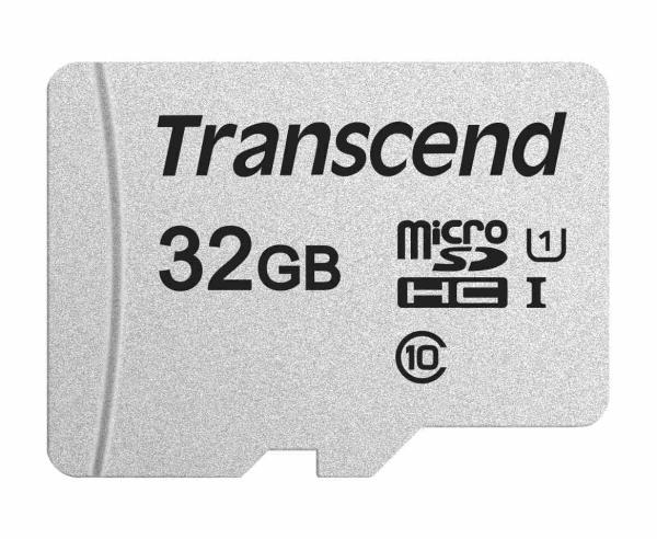 Karta TRANSCEND MicroSDHC 32GB 300S,  UHS-I U1 + adaptér