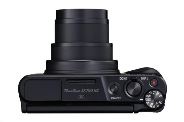 Canon PowerShot SX740 HS,  20.3Mpix,  40x zoom,  WiFi,  4K video - černý1