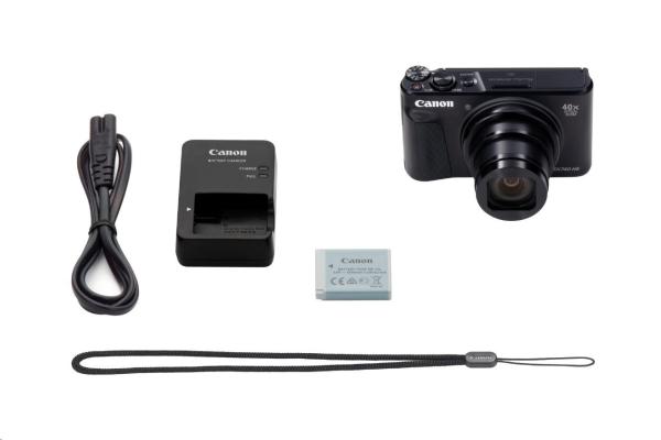 Canon PowerShot SX740 HS,  20.3Mpix,  40x zoom,  WiFi,  4K video - černý2