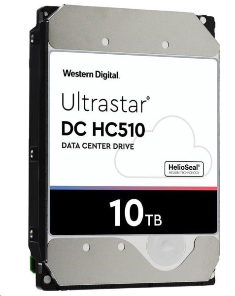 Western Digital Ultrastar® HDD 10TB (HUH721010ALE601) DC HC510 3.5in 26.1MM 256MB 7200RPM SATA 512E SED2