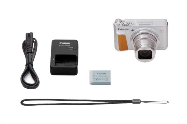 Canon PowerShot SX740 HS,  20.3Mpix,  40x zoom,  WiFi,  4K video - stříbrný - Travel kit1