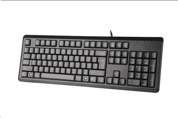 A4tech KR-92,  klávesnice,  CZ/ US,  USB,  černá1