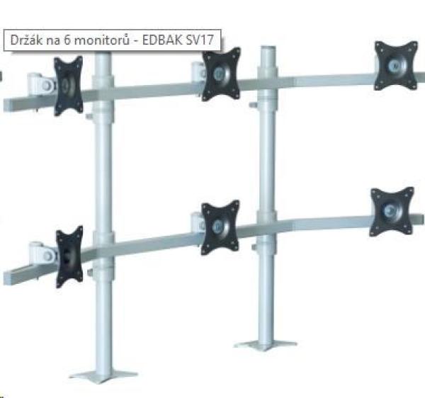 Držák na 6 monitorů - EDBAK SV17