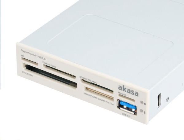 Čítačka kariet AKASA AK-ICR-14,  interná,  USB 3.1