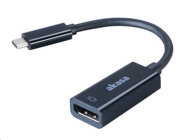 Adaptér AKASA USB Type-C na DisplayPort
