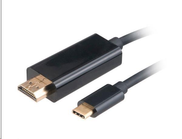 Adaptér AKASA USB Type-C na HDMI,  kábel,  1.8m
