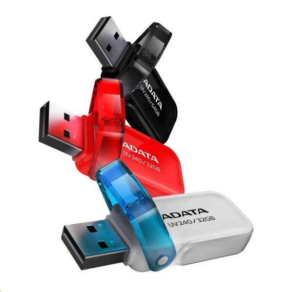 ADATA Flash disk 32GB UV240,  USB 2.0 Dash Drive,  biela0