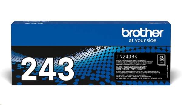 Toner BROTHER TN-243BK - PRO HLL3210 HLL3270 DCPL3510 DCPL3510 DCPL3550 MFCL3730 MFCL3770 - cca