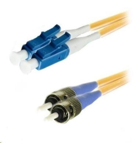 Duplexní patch kabel SM 9/ 125,  OS2,  LC-ST,  LS0H,  3m