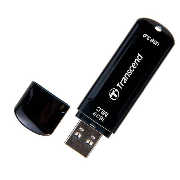 TRANSCEND Flash disk 16GB JetFlash®750K, USB 3.0, čierna2