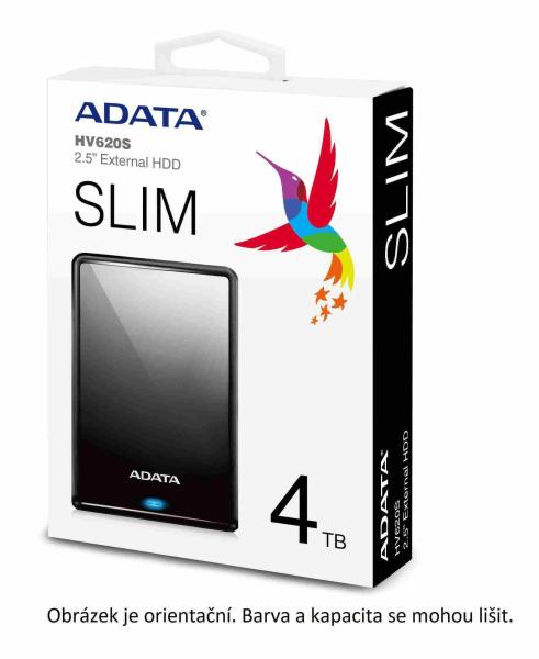 Externý pevný disk ADATA 2TB 2, 5" USB 3.0 DashDrive HV620S,  čierna0