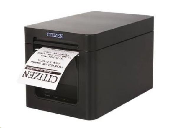 Občianska pokladničná termálna tlačiareň CT-E651 Cutter, USB, čierna