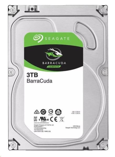 Seagate Barracuda HDD 3TB SATA