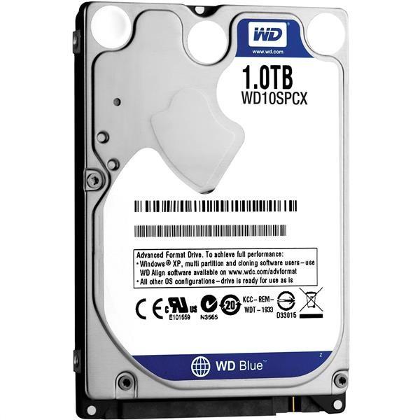 WD BLUE WD10SPZX 1TB SATA/ 600 128MB cache,  2.5" AF 7 mm,  SMR2