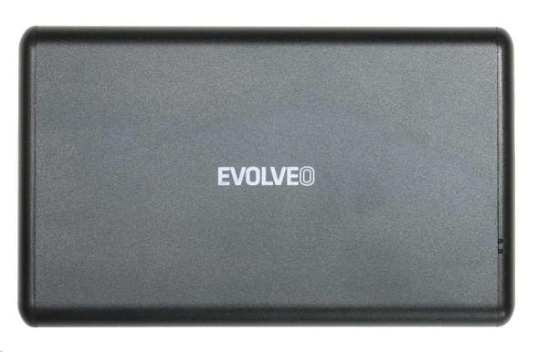 EVOLVEO 2.5" Drobný 1,  externý rámik HDD,  USB 3.