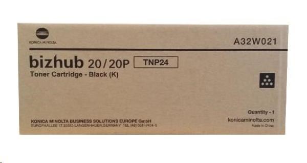Toner Minolta TNP-24 čierny pre bizhub 20,  20P (8k)
