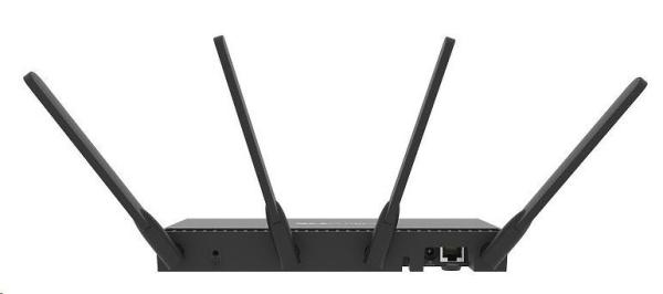 MikroTik RouterBOARDRB RB4011iGS+5HacQ2HnD-IN,  štvorjadrový 1.4GHz CPU, 1GB RAM, 10xLAN, 1x SFP+,  Wi-Fi 2.4+5GHz (2033Mbps3