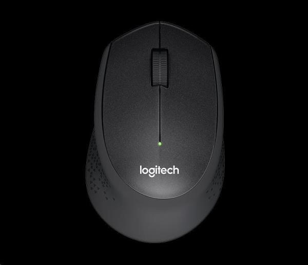 Bezdrôtová myš Logitech M330 Silent Plus,  čierna