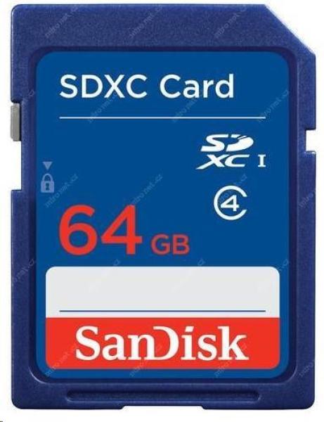 Karta SanDisk SDXC 64 GB (trieda 4)