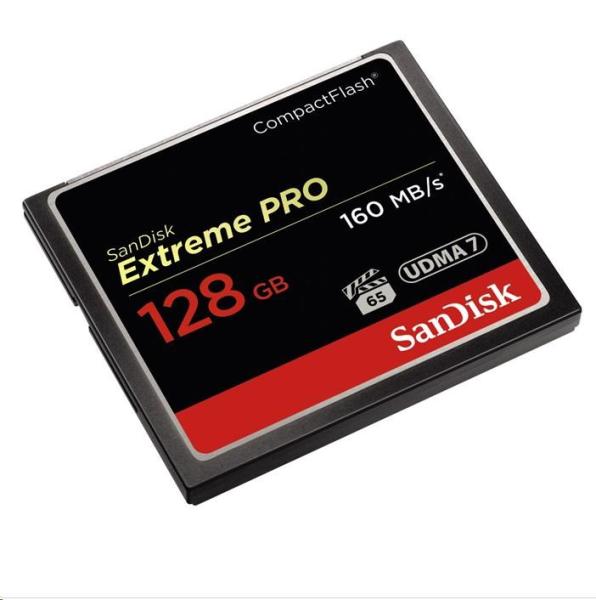 SanDisk Compact Flash 128GB Extreme Pro (160MB/ s) VPG 65,  UDMA 7