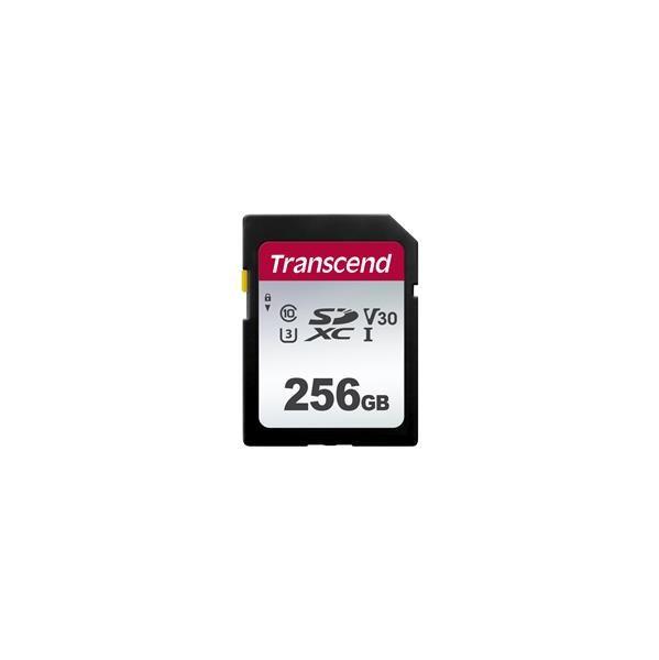 Karta TRANSCEND SDXC 256GB 300S,  UHS-I U3 V30 (R:95/ W:45 MB/ s)