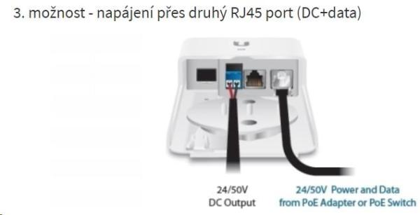 UBNT FiberPoE G2,  vonkajší optický konvertor s PoE5