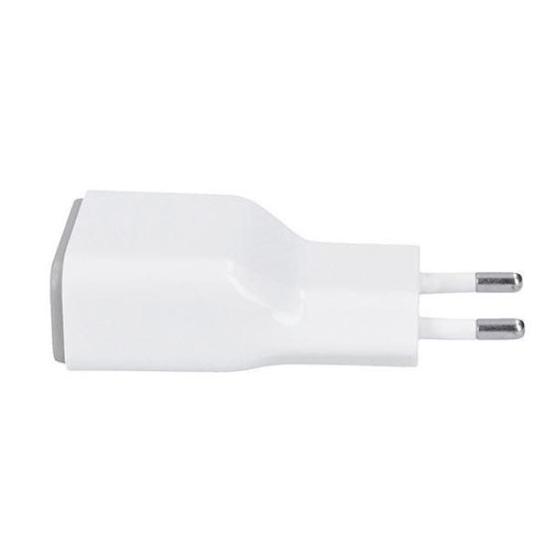 Solight USB nabíjecí adaptér, fast charge: 1x USB Qualcomm, 5V2A/9V1.5A/12V1A, AC 230V, bílošedý2