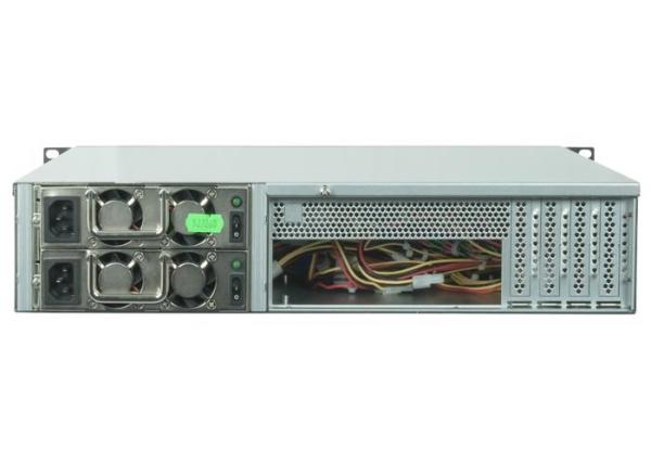 CHIEFTEC Rackmount 2U UNC-210,  mATX,  polovičná výška slotov PCI,  čierna,  bez zdroja napájania3