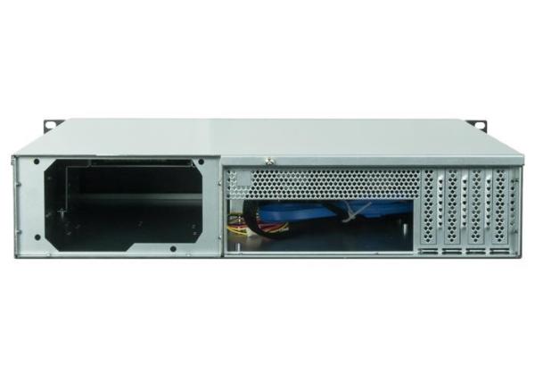 CHIEFTEC Rackmount 2U UNC-210,  mATX,  polovičná výška slotov PCI,  čierna,  bez zdroja napájania4