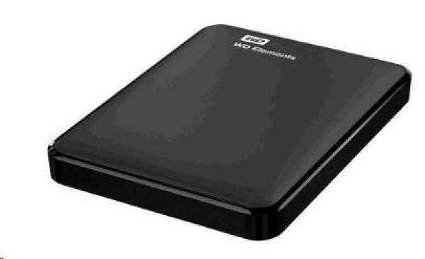 BAZAR - WD Elements Portable 1, 5 TB Ext. 2.5" USB3.0,  čierna