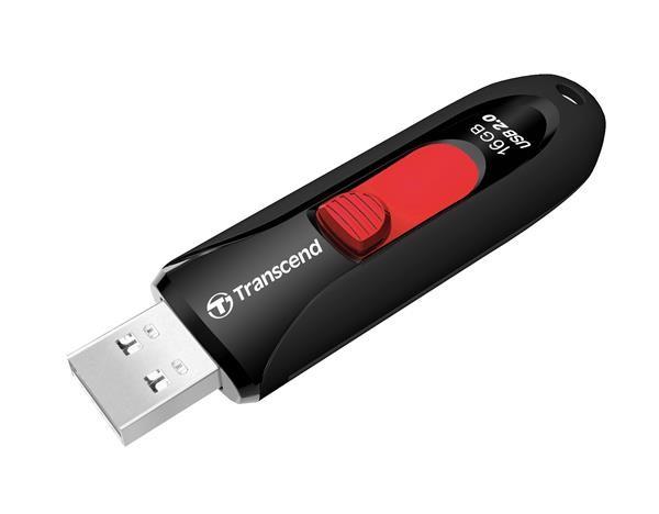 TRANSCEND Flash disk 16GB JetFlash®590K,  USB 2.0 (R:13/ W:4 MB/ s) čierna3