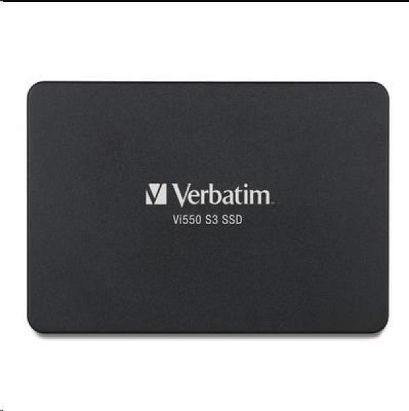 VERBATIM SSD Vi550 S3 256GB SATA III,  2.5" W 460/  R 560 MB/ s1