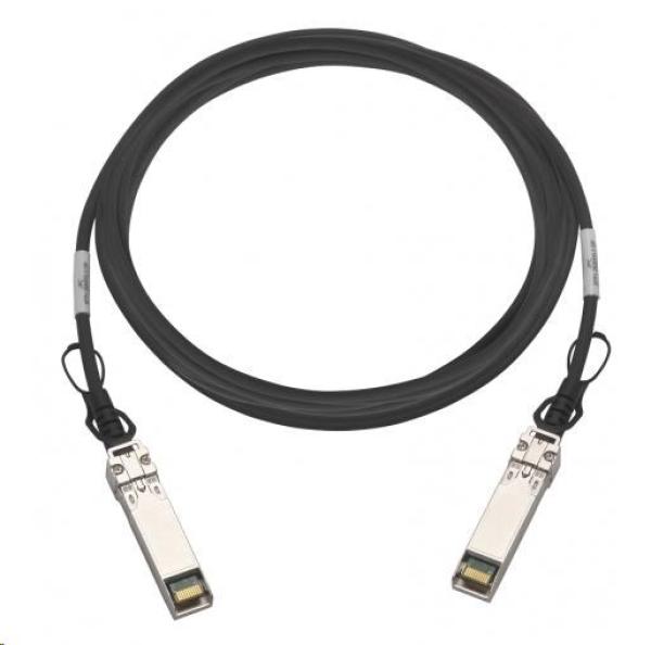 QNAP SFP+ 10GbE dvojaký direct attach cable, 5.0M, S/ N a FW update
