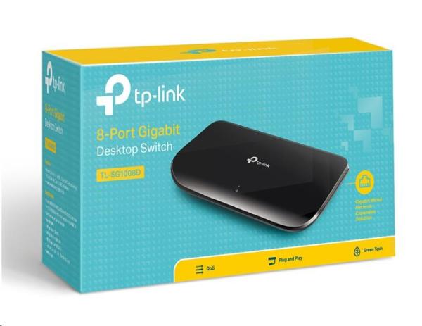 TP-Link switch TL-SG1008D (8xGbE,  fanless)2