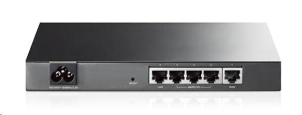 TP-Link TL-R470T+ směrovač s rozdělováním zátěže (1xWAN, 1xLAN, 3xWAN/ LAN)1