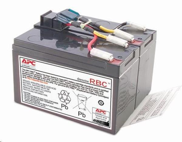 Náhradná batériová kazeta APC č. 48,  SUA750,  SUA750I,  SMT750I,  SMT750IC