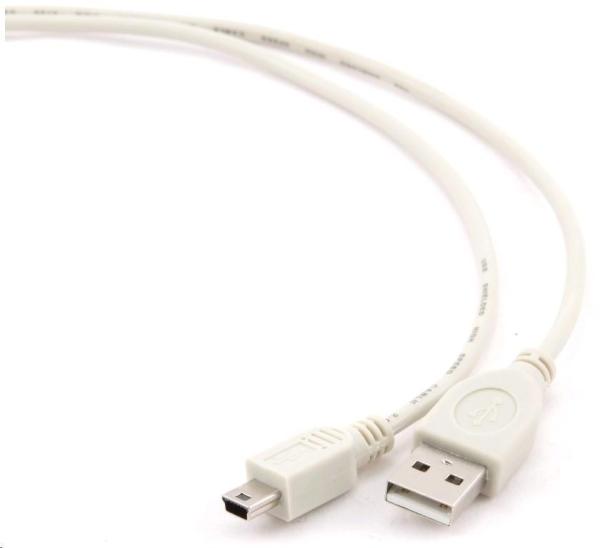 Kábel USB GEMBIRD 2.0 Kábel A-Mini B (5pin) 1, 8 m