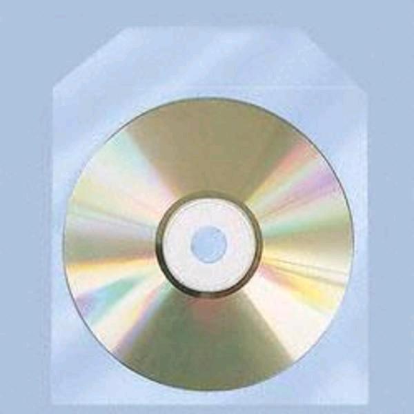 OEM Obálka na CD polypropylenová s klipem (balení 100ks)