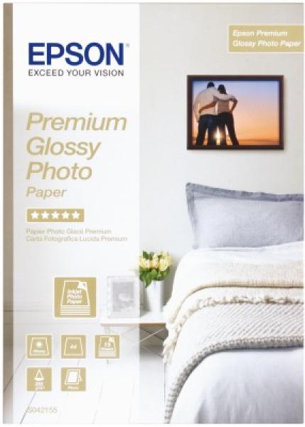 Papier EPSON A4 Premium Glossy Photo (15 listov), 255 g/m2