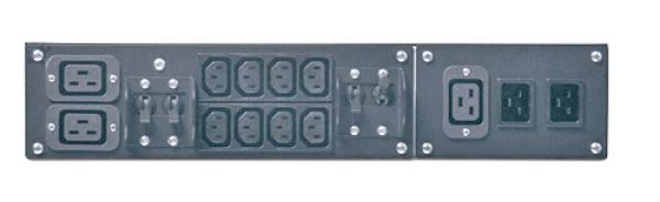 APC Service Bypass Panel - 230V,  50A,  BBM,  IEC320 C20/ HW vstup,  IEC-320 výstup - (2) C19 (8) C131