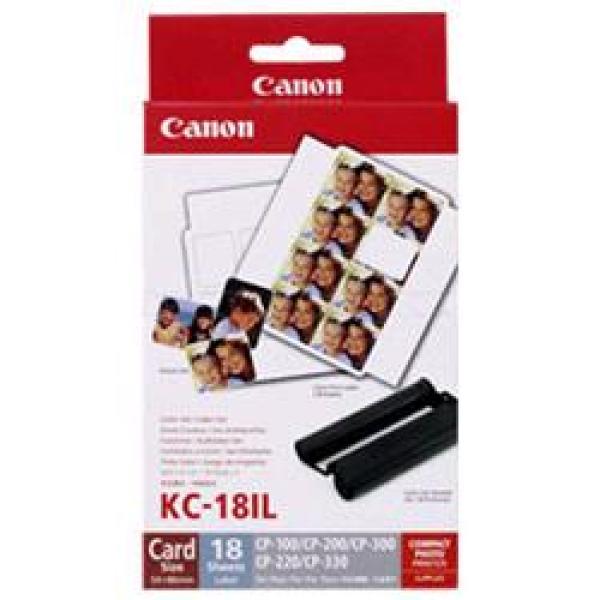 Canon KC18IL papier 22x17, 3mm 18ks pre termosublimačnú tlačiareň1
