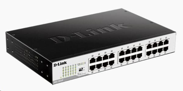 D-Link DGS-1024D 24-portový 10/ 100/ 1000 gigabitový stolný/ pozemný prepínač1