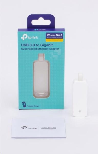 TP-Link UE300 USB/ Ethernet síťový adaptér (1xUSB3.0 -> 1xGbE)5